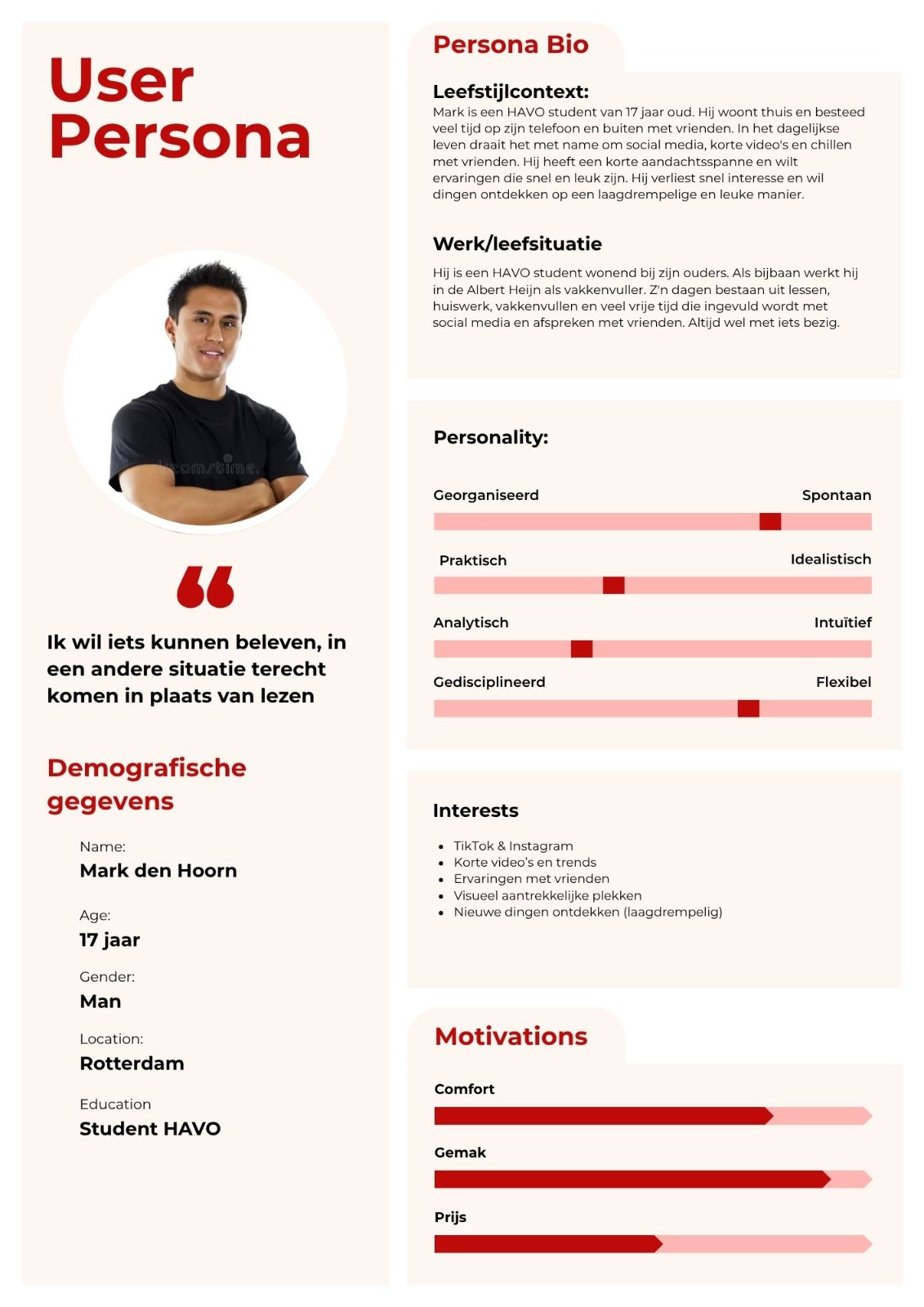 User persona 2